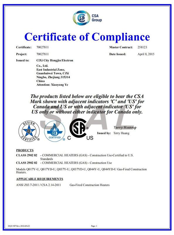 Certification